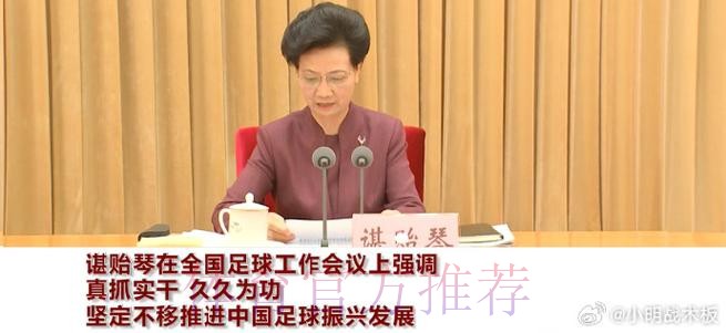 谌贻琴在山东调研时强调 认真落实全国足球工作会议部署 加快推进足球青训体 谌贻琴在山东调研时强调 认真落实全国足球工作会议部署 加快推进足球青训体